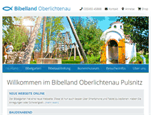 Tablet Screenshot of bibelgarten.de